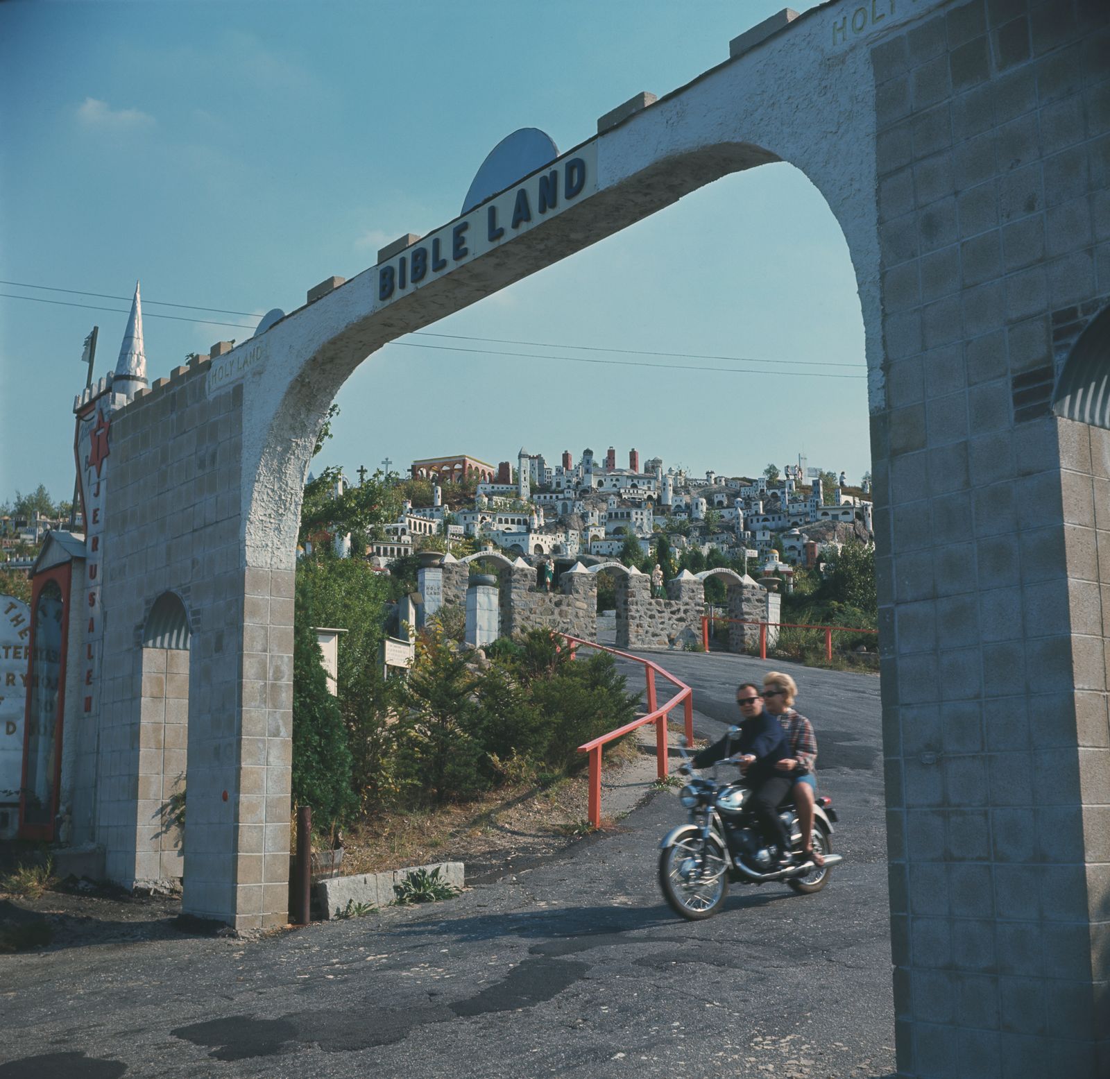 Holy Land USA dans les annes 1960.