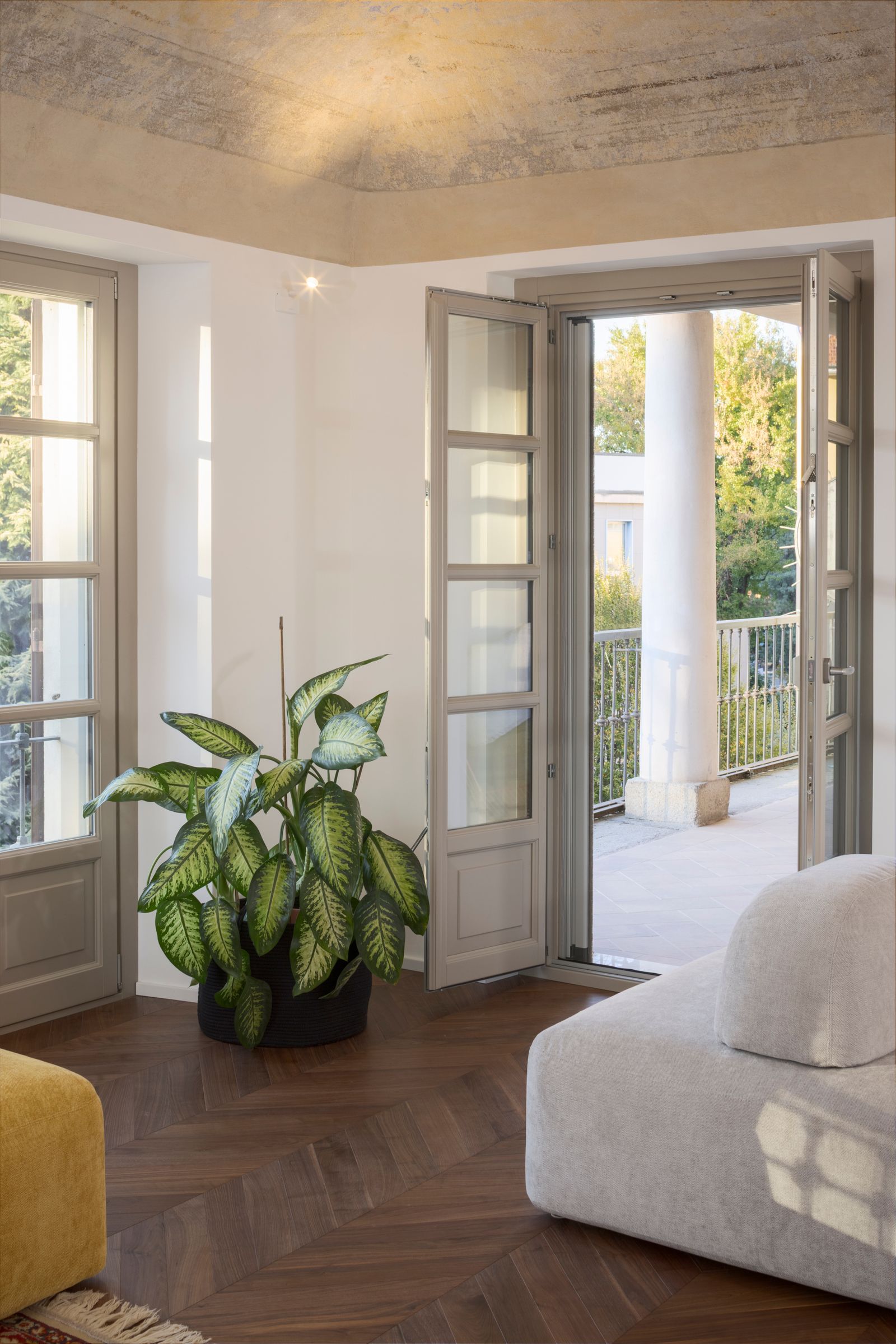 terrazzo soffitti affrescati