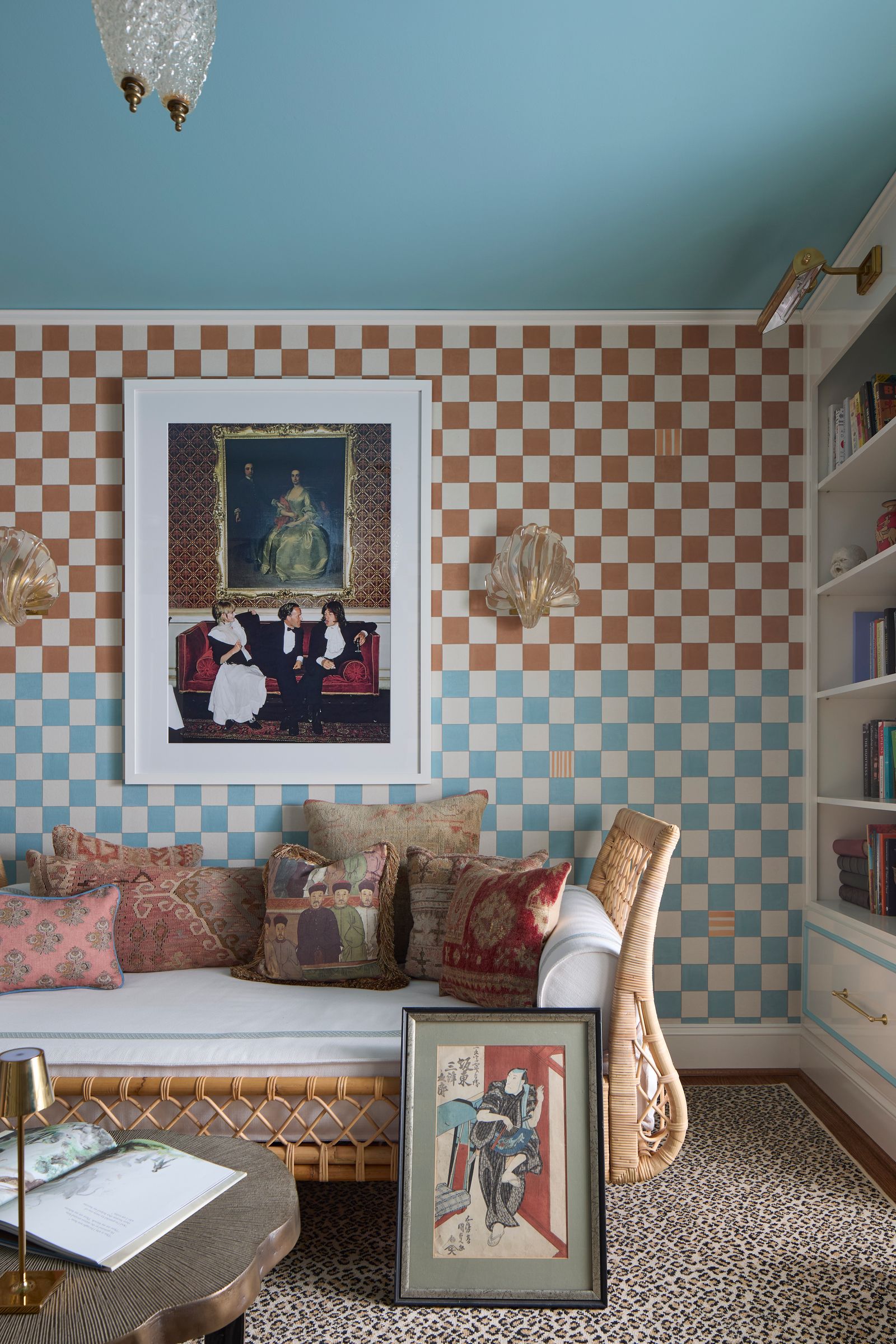 Image may contain Indoors Interior Design Cushion Home Decor Person Pillow Architecture Building and Furniture