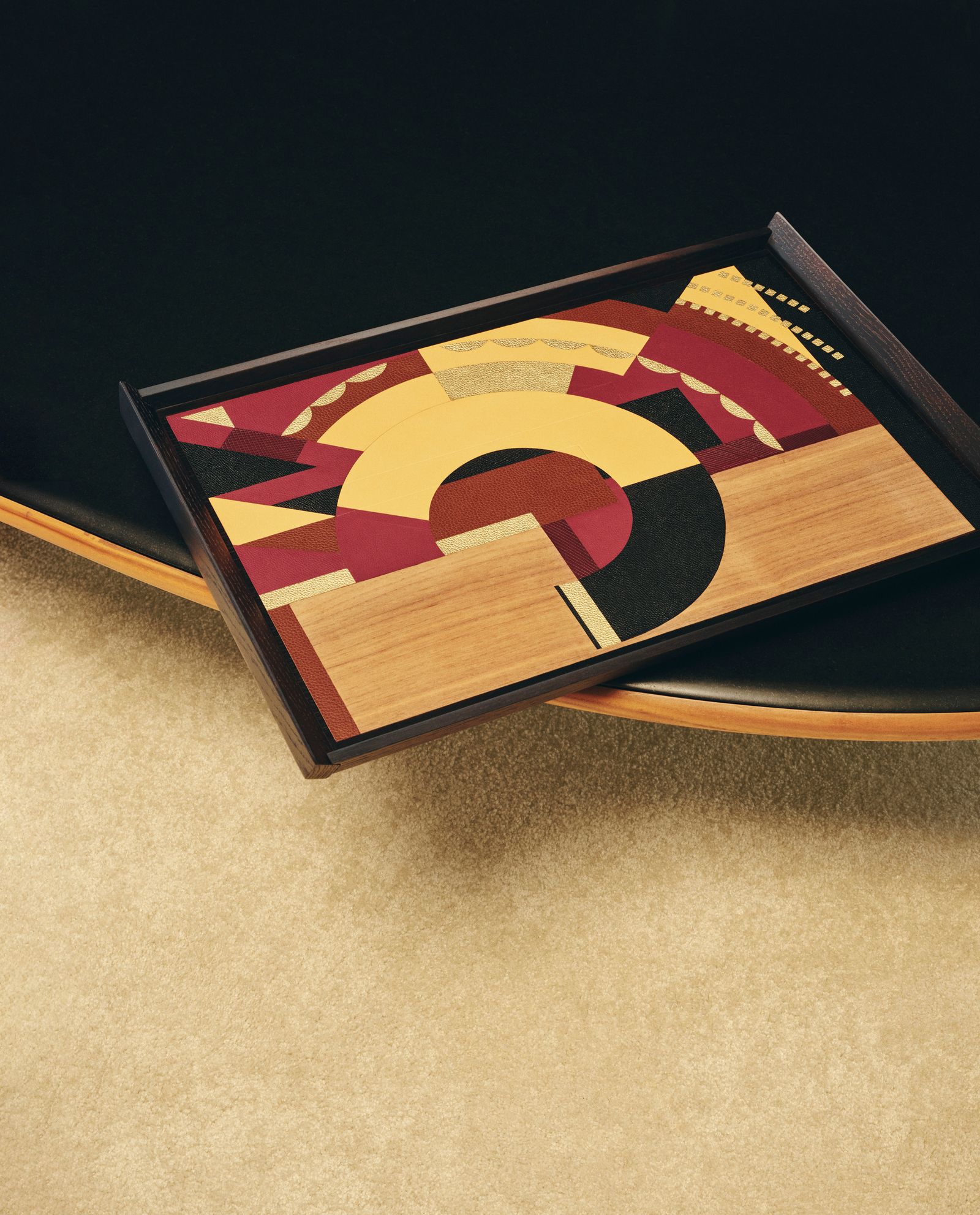 Le plateau Fragments collection Objets Nomades.