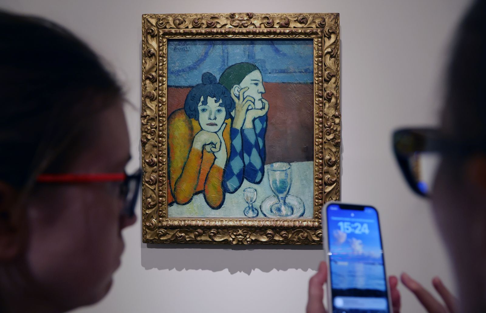 Image may contain Grace Gifford Sarah Grimk Art Electronics Mobile Phone Phone Baby Person Face Head and Painting