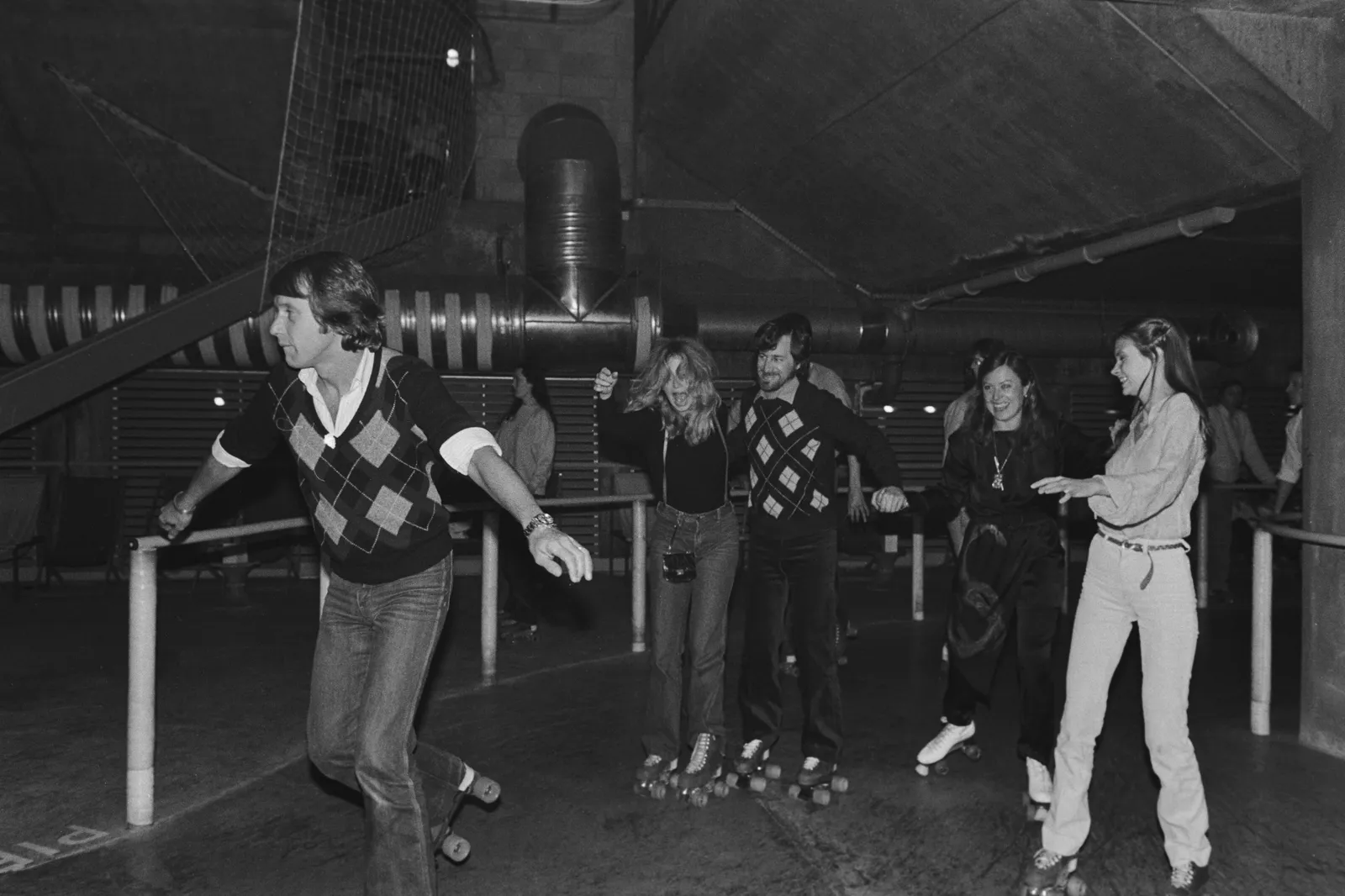 Steven Spielberg La Main Jaune patin à roulettes