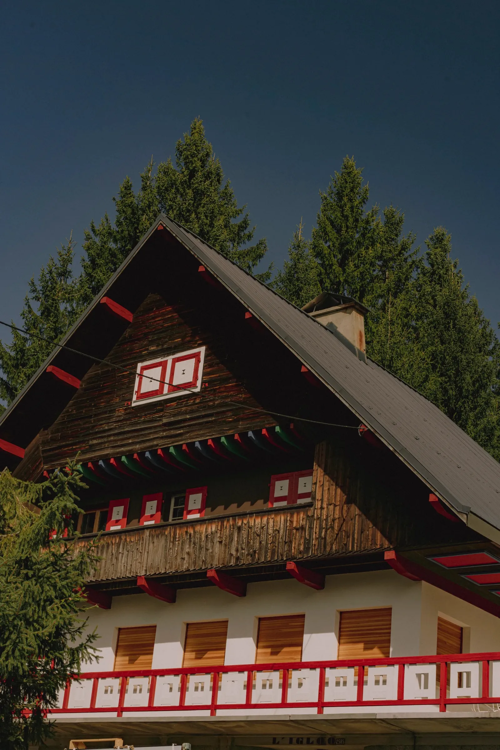 Le chalet L'Igloo .