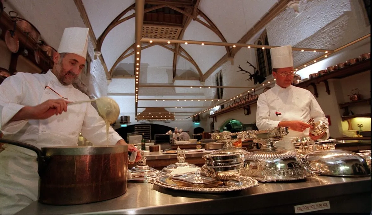 Former Chef Spills on a Fire and Other Kitchen Disasters While Cooking for the Royal Family