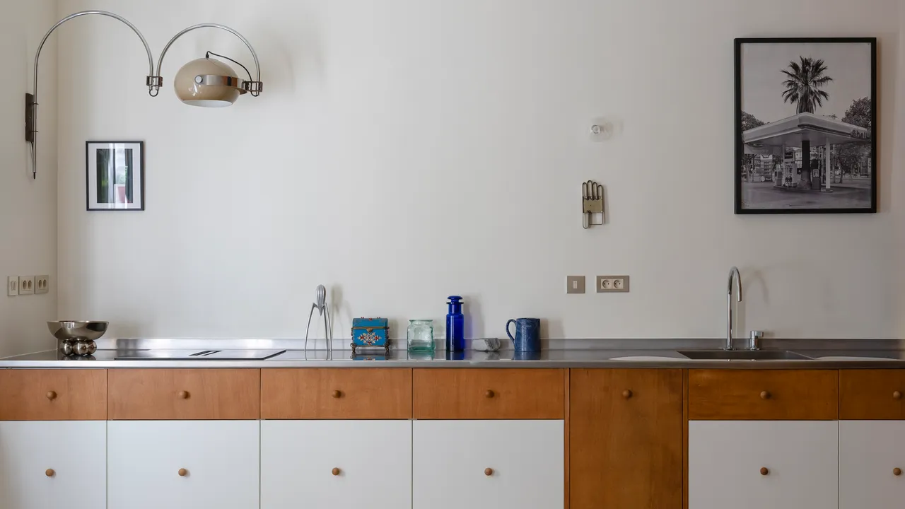 Buttes-Chaumont Parkı'ndaki 47 m²'lik daire: bir kadın mimarın evi