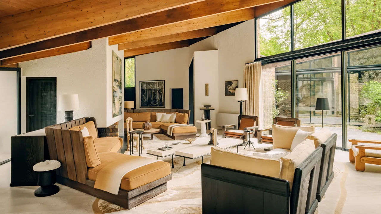 Chantilly Ormanı'nda Gilles ve Boissier Tarafından Yenilenmiş Kırsal Ev