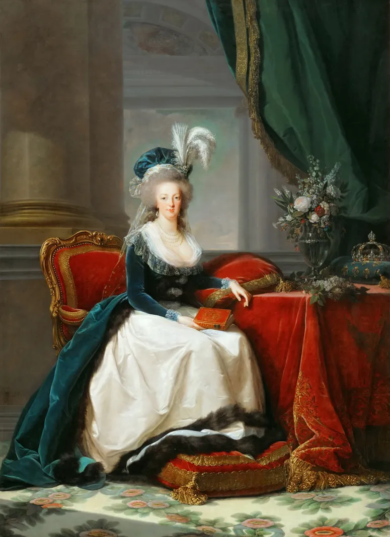 Portrait de Marie-Antoinette (1755-1793), ca 1788.