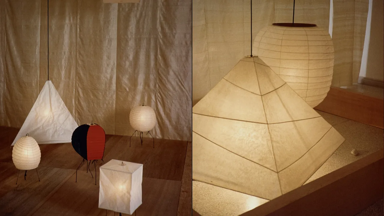 Paris'te Ogata, Isamu Noguchi'nin Aydınlatma Enstalasyonlarını Sergiliyor